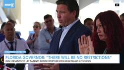 Florida Governor To Let Parents Decide Whether Students Wear Masks News Clip