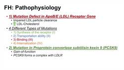Familial Hypercholesterolemia | Genetics, Pathophysiology, Symptoms and Treatment Instructional Video