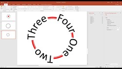 Creating Circular Text and Connecting Circles in PowerPoint Instructional Video