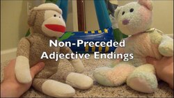 #18 Non-Preceded Adjective Endings (GwP2) - Deutsch lernen Instructional Video