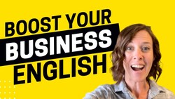 1884 - Allow this Vocabulary to Boost your Business English Instructional Video