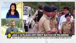 Amarnath Yatra 2025: J&K L-G flags off first batch of pilgrims News Clip