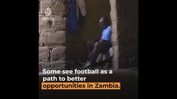 Refugee footballers in Zambia fight for place in top league News Clip