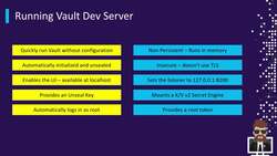 HashiCorp Certified - Vault Associate Course - Running Vault Dev Server Instructional Video