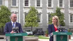 Micheal Martin asks opposition to help pass defamation reforms in the autumn News Clip