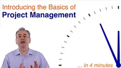 Basics of Project Management ...in 4 minutes Instructional Video