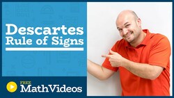 Master Determining the number of real positive, real negative and complex zeros, descartes rule of s Instructional Video