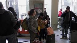 Long queues at Schiphol airport following US ban Instructional Video