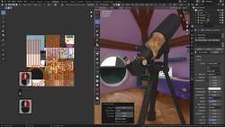 Mastering the Art of Isometric Room Design in Blender 3 - Adding Texture with Specified Location for Detail Instructional Video