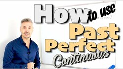 Lesson on PAST PERFECT CONTINUOUS (He had been living in Italy for ages before he moved to Canada) Instructional Video