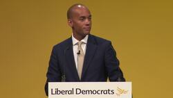 Chuka Umunna attacks Corbyn and Johnson in Liberal Democrat speech News Clip