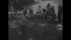 President Dwight Eisenhower plays golf News Clip