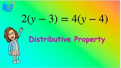 Mastering Equations: A Guide to Solving Equations with the Distributive Property Instructional Video