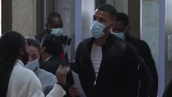 CLEAN : Athlete Benjamin Compaoré in court for domestic violence News Clip