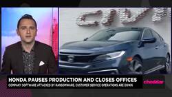 Honda Halts Operations Amid Ransomware Attack News Clip