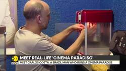 Meet Real-Life Cinema Paradiso | How Toto’s Story Inspired a Brazilian Man’s Theater | WION News Clip