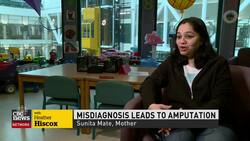 Misdiagnosis leads to double amputation for little girl News Clip