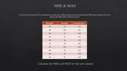 Statistics & Mathematics for Data Science and Data Analytics - Practice: MSE and MAE Instructional Video