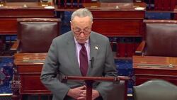 Senate majority leader lays out impeachment timeline News Clip