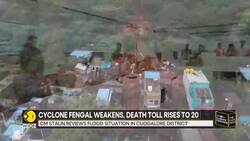 Cyclone Fengal Weakens, Death Toll Rises To 20 News Clip
