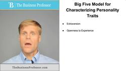 Big Five Model of Personality Traits Instructional Video