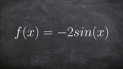 How to Graph the Sine Graph with Reflection Instructional Video
