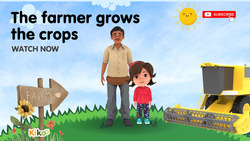 The farmer ploughs the field Instructional Video