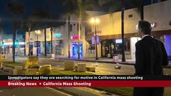 Investigators searching for motive in California mass shooting News Clip