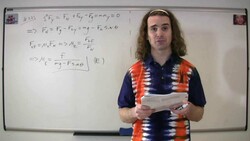 #23 Mechanics Multiple Choice Solutions - AP Physics C 1998 Released Exam Instructional Video