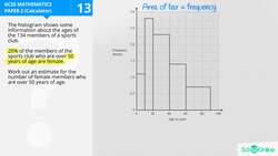 GCSE Secondary Maths Age 13-17 - Probability & Statistics: Histogram - Explained Instructional Video