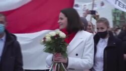 CLEAN : FILE: Belarus opposition wins Sakharov prize News Clip