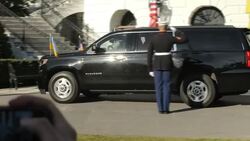President Zelenskyy arrives at the White House News Clip