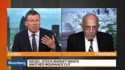 Wharton's Siegel Says Investors Want Another Fed Cut, No Sign of U.S. Downturn News Clip