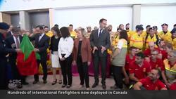 Canadian wildfire crews get big boost from overseas News Clip