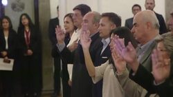 CLEAN : Bolivia's interim president appoints cabinet News Clip