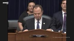 President Trump Calls On Rep. Schiff To Resign After 'Parody' Reading News Clip