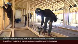 Federal housing money coming too late, advocates say News Clip