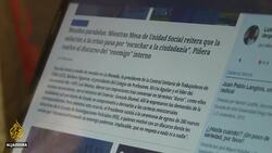 Chile's cacerolazos movement News Clip