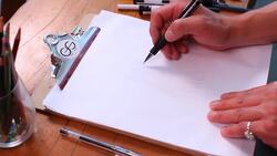 How to Retrace a Fashion Sketch Instructional Video