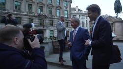 Nigel Farage speaks ahead of visit to Bank Of England News Clip
