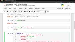 Python for Everybody: The Ultimate Python 3 Bootcamp - Dictionaries Instructional Video
