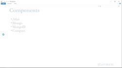 MongoDB Mastering MongoDB for Beginners (Theory and Projects) - Setting Environment Variable Instructional Video
