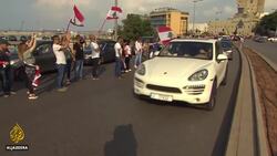 Lebanon protesters form human chain across the country News Clip