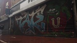 Closed shops in Reading during coronavirus lockdown News Clip