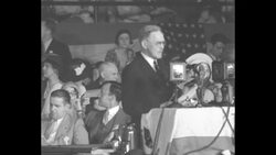 1932 Republican National Convention delegates argue over Prohibition repeal News Clip