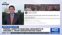 Harvard and Trump go to court News Clip