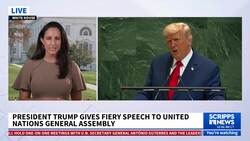 In General Assembly speech, Trump criticizes UN over wars, migration and climate change News Clip