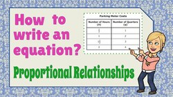 Write an Equation for a Table Instructional Video