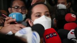 CLEAN : 'This is revenge' says wife of Honduran ex-president Hernandez News Clip