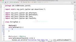 Learn Java Unit Testing with JUnit 5 in 20 Steps - Step 08 - Setting up database connections - @BeforeAll, @AfterAll Instructional Video